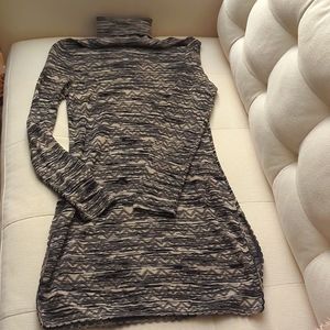 M Missoni turtle neck sweater mini dress in a 2